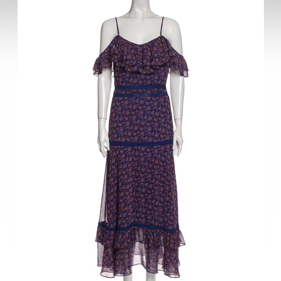 Rebecca Minkoff Floral Ankle Length Dress - Picture 5 of 5